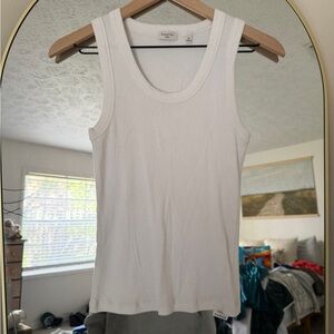 Aritzia Babaton Pure White Tank Top
